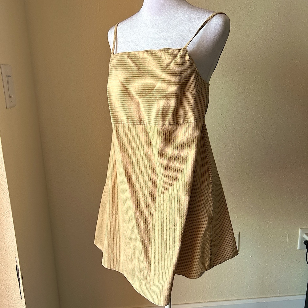 Cute summer spaghetti straps mini dress